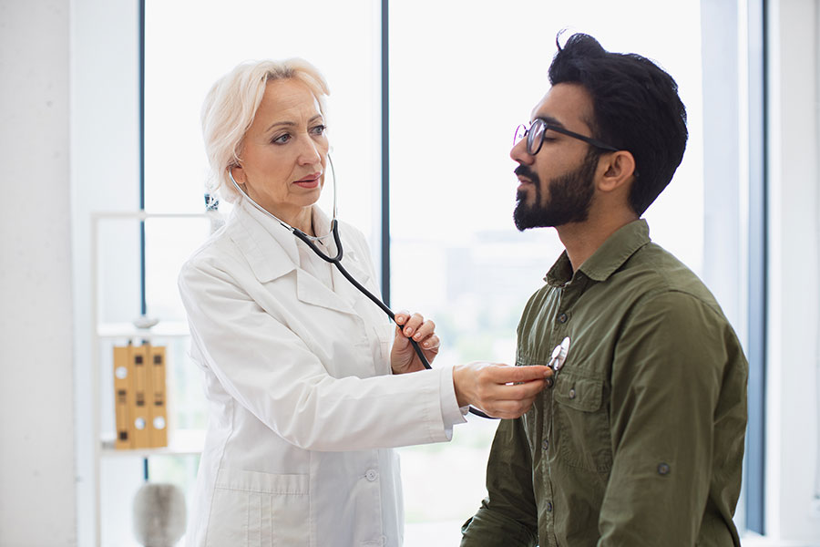 doctor wellness check up visit