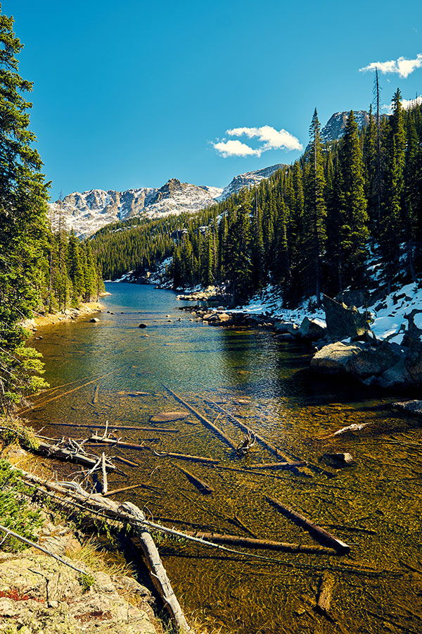 Lake Verna, Rocky Mountains, Colorado Lake Verna, Rocky Mountains, Colorado